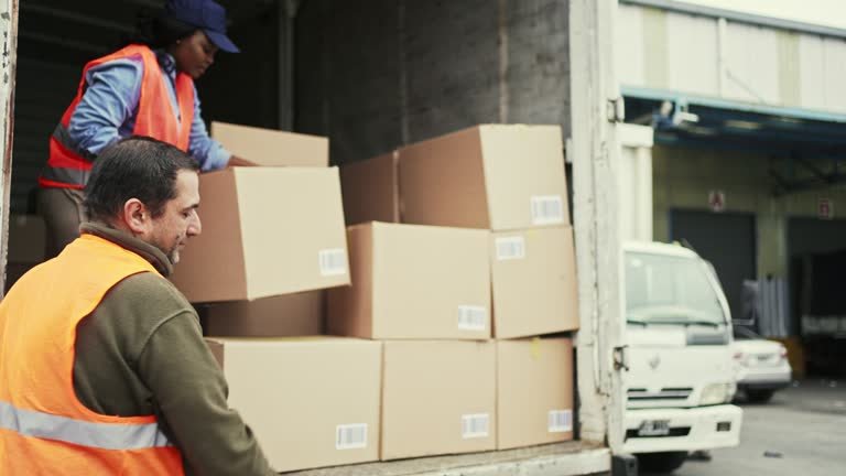 Delivery truck in UAE